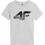 4F Παιδικό T-Shirt Κοντομάνικο Γκρι JSS23T-TSHM293-27M