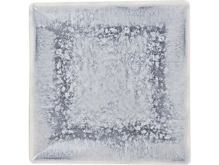 LA Mediterranea Πιάτο Ρηχό Πορσελάνης Τετράγωνο Adhara Elite 24x24cm
