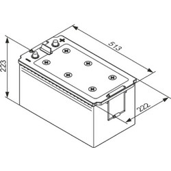 Bosch TE 077 12V 190Ah