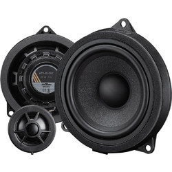 Axton ATS-B101C Σετ Ηχεία Αυτοκινήτου Διαιρούμενα 4" 2 Δρόμων 60W RMS