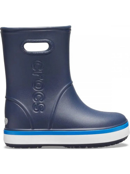 CROCBAND RAIN BOOT K NAVY/BRIGHT COBALT