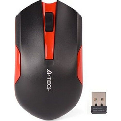 A4Tech G3-200N Ασύρματο Gaming Ποντίκι 1000 DPI Black Red