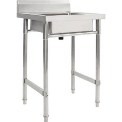 vidaXL 144290 Νεροχύτης Inox 60x60cm