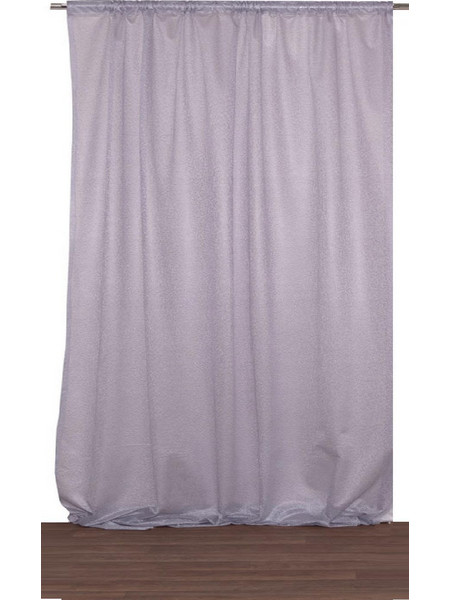 Viopros Κουρτίνα με Τρέσα 140x270 1070 Γκρι
