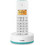 Philips D1601T/34 Ασύρματο Τηλέφωνο Λευκό Τιρκουάζ