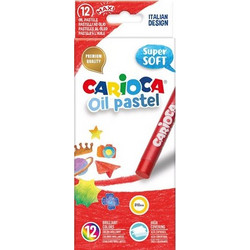 CARIOCA ΛΑΔΟΠΑΣΤΕΛ 12 ΧΡΩΜΑΤΑ 43277