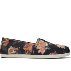TOMS ALPARGATA BLACK DECADENT BLOOM LIBERTY 10016238 ΓΥΝΑΙΚΕΙΑ ΕΣΠΑΝΤΡΙΓΙΑ