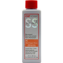 Chi Ionic Shine Shades Permanent 4C Μόνιμη Βαφή Μαλλιών 89ml