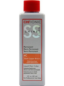 Chi Ionic Shine Shades Permanent 4C Μόνιμη Βαφή Μαλλιών 89ml