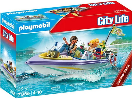 Playmobil City Life Ταξίδι του Μέλιτος με Σκάφος για 4-10 Ετών 71366