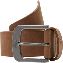 Quiksilver MAIN STREET Ανδρική Ζώνη από Δερματίνη Σοκολατί EQYAA03953-BRN
