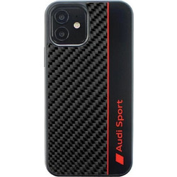 Audi Carbon Fiber Stripe Hard Cover Black (iPhone 11 / XR)