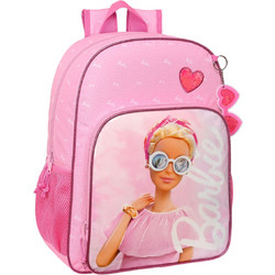 Safta Barbie Girl Σχολική Τσάντα Πλάτης Νηπιαγωγείου Ροζ 612310180