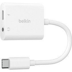 Belkin Μετατροπέας USB-C male σε 3.5mm / USB-C female Λευκό (NPA004BTWH)