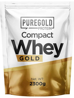 Pure Gold Compact Whey Gold Protein Chocolate Hazelnut Πρωτεΐνη Ορού Γάλακτος Γράμμωσης 2.3kg