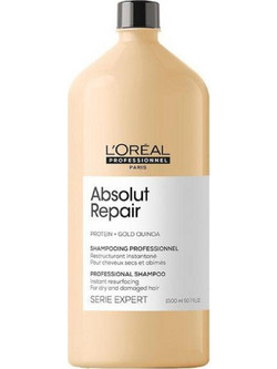 L'Oreal Professionnel Absolut Repair Gold Quinoa & Protein Σαμπουάν για Επανόρθωση για Ξηρά & Ταλαιπωρημένα Μαλλιά 1.5lt