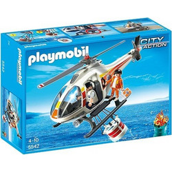 Playmobil Ελικόπτερο με Κάδο Πυρόσβεσης για 4-10 Ετών 5542