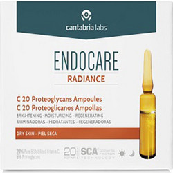Endocare Radiance C 20 Proteoglica Ενυδατικό Serum Προσώπου για Λάμψη με Βιταμίνη C 30 Blisters