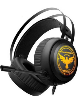 Armaggeddon Atom 7 Gaming Headset Over Ear Black Yellow
