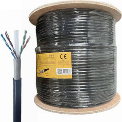 Cablexpert U/UTP Cat.6 Καλώδιο Δικτύου Ethernet 305m Black