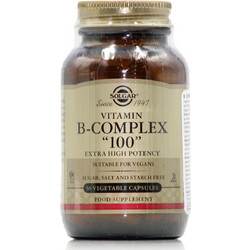 Solgar B-Complex 100 50 Κάψουλες