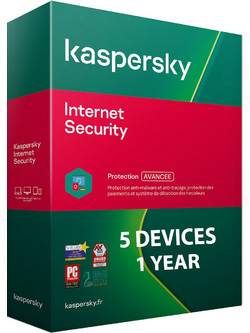 Kaspersky Internet Security 2024 για 5 Συσκευές και 1 Έτος Χρήσης (Ηλεκτρονική Άδεια)
