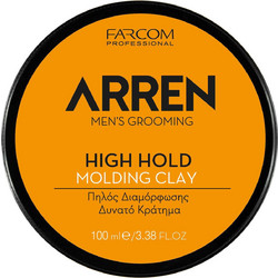 Farcom Arren Molding Πηλός Μαλλιών Ματ Δυνατό Κράτημα 100ml