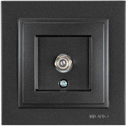 277297 ΠΡΙΖΑ TV F CONNECTOR ΜΑΥΡΟ