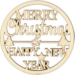 255654 ΧΡΙΣΤ. ΜΠΑΛΑ MERRY CHRISTMAS-HAPPY NEW YEAR ΣΗΜΥΔΑ O69X3ΧΙΛ. (ΣΕΤ 6 ΤΕΜΑΧΙΩΝ)