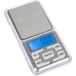 Blow JS11 DM-44-105 Ζυγαριά Ακριβείας Με LCD Οθόνη, Μπλε Φωτισμό, Λειτουργία Αυτόματης Απενεργοποίησης, Ακρίβεια Μέτρησης 0,01g