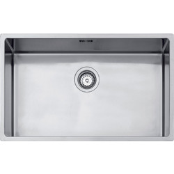 Teka Radea 700/400 F Ισόπεδος Νεροχύτης Inox Σατινέ