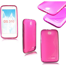 Θήκη TPU GEL S-Line για HTC Desire 310 Ροζ (OEM)