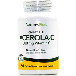 Nature's Plus Acerola C Complex 500mg 90 Ταμπλέτες
