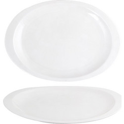 Πιατέλα οβάλ πορσελάνης 31cm σειρά Silice COK ALAR c475195