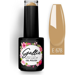 Gellie UV Led Soak Off E 678 Ημιμόνιμο Βερνίκι Νυχιών 10ml