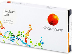 Cooper Vision Proclear Toric XR Μηνιαίοι Φακοί Επαφής Αστιγματικοί Υδρογέλης 3τμχ