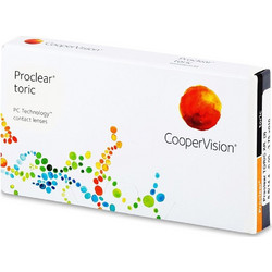 Cooper Vision Proclear Toric XR Μηνιαίοι Φακοί Επαφής Αστιγματικοί Υδρογέλης 3τμχ