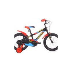 Ideal V-Track Παιδικό Ποδήλατο Πόλης 14" Μαύρο Κόκκινο
