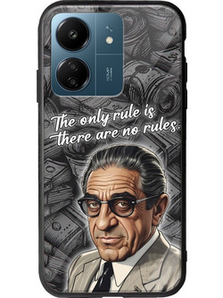Θήκη Brilliant Business Minds - Aristotle Onassis Xiaomi Poco C65 Groove TPU (Tempered Glass και TPU)
