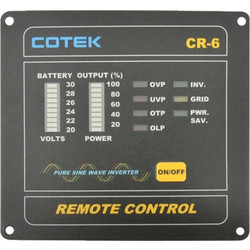 CR-6 ΔΙΑΚΟΠΤΗΣ ΜΕ ΕΝΔΕΙΞΕΙΣ ΚΑΙ ΚΑΛΩΔΙΟ ΓΙΑ INVERTER 24V - ΣΕΙΡΑ SK-SD