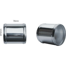 ΣΩΛΗΝΑΣ / ΣΥΝΔΕΣΜΟΣ ΑΛΟΥΜΙΝΙΟΥ Φ70 ΜΗΚΟΣ 76mm (ΜΕ ΑΚΡΕΣ ΣΤΟ ΤΕΛΟΣ) SIMONI RACING - 1 TEM