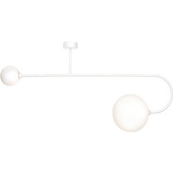 Φωτιστικό Οροφής - Πλαφονιέρα 01347 2xG9 100x50cm White Luma