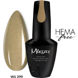 Mixcoco WS-299 Glitter Ημιμόνιμο Βερνίκι Νυχιών 15ml