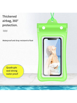 Αδιάβροχη Θήκη Smartphone για Οθόνες 4.7"-6.5" LW-E45 Πράσινη