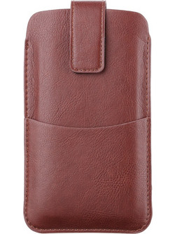 Techsuit Leather Folio - Apple 6.1 inches - Καφέ