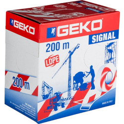 GEKO ΤΑΙΝΙΑ ΣΗΜΑΝΣΗΣ ΚΟΚΚΙΝΗ-ΑΣΠΡΗ 70mmx200m (200/2)