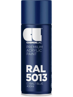 Cosmoslac Premium Acrylic Paint Σπρέι Βαφής Cobalt Blue RAL5013 Gloss 400ml