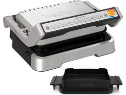 Tefal GC774D30 OptiGrill Τοστιέρα Γκριλιέρα με Αποσπώμενες Πλάκες 2100W