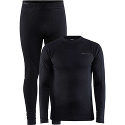 CRAFT Ισοθερμικό Σετ BASELAYER BLACK άνδρες