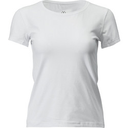 BRILLE Κοντομάνικη Μπλούζα W Basic CottonLIMITED WHITE γυναίκες